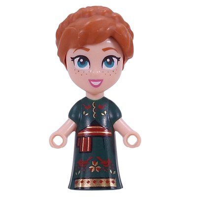 Figurine Anna - Microdoll, Dark Green Dress du set 43273
