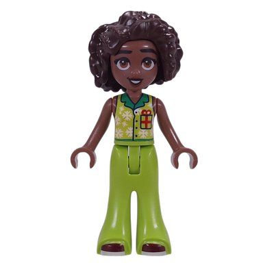 Minifigure Aliya - Lime Pajama from set 42668