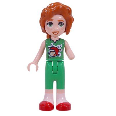 Minifigure Autumn - Bright Green Pajama from set 42668