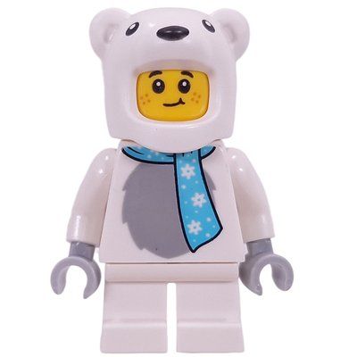 Figurine Kid, Polar Bear Costume du set 60475