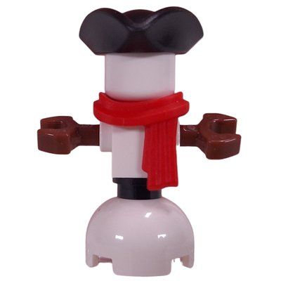 Figurine Snowman, Tricorn, Scarf du set 60475