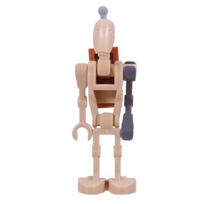 Figurine Battle Droid, Medium Nougat Plate, Antenna du set 75418