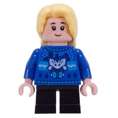 Figurine Luna Lovegood, Blue Sweater du set 76456