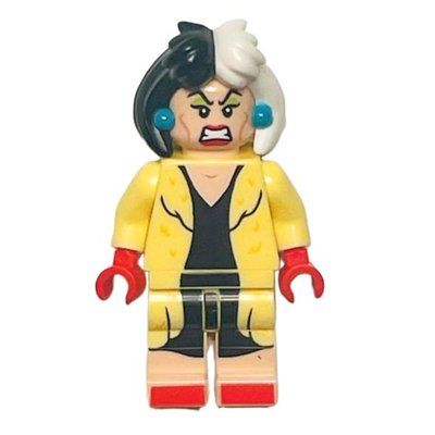 Minifigura Cruella de Vil del set 43277