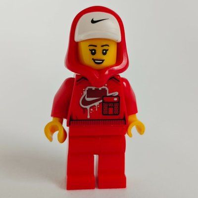 Figurine Red Nike Outfit, Hood with Cap du set 43021