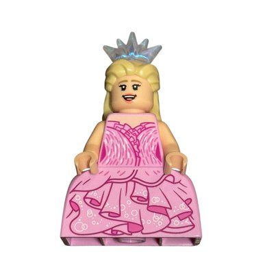 Minifigure Glinda, Bright Pink Gown del set 75691