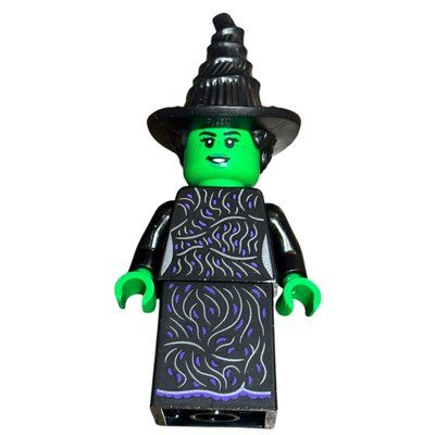 Minifigure Elphaba, Black Hat, Dress del set 75691