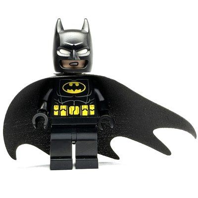 Figurine Batman, Black Suit, Black Cowl, Cloth Cape du set 76300