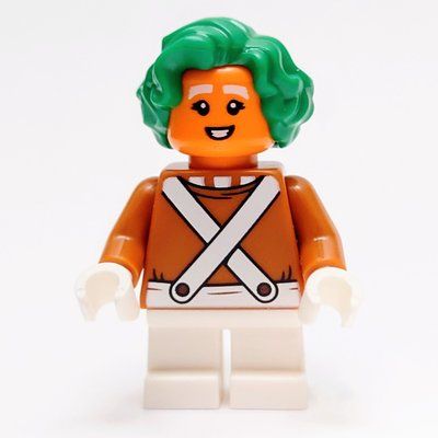 Minifigura Oompa Loompa, Female del set 21360