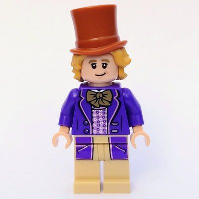 Minifigura Willy Wonka del set 21360