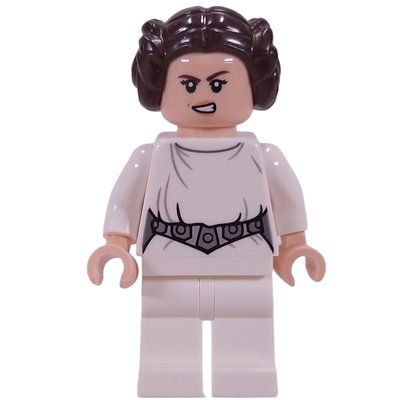 Figurine Princess Leia Organa, Ambassador Outfit du set 75419