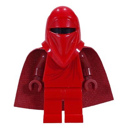 Figurine Royal Guard, Dark Red Hands, 19888 Cape, 28621 Head du set 75419