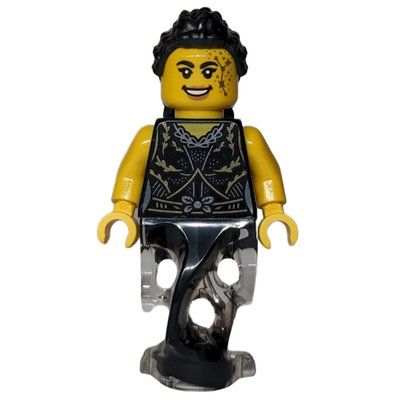 Figurine Woman, Black Dress, Ghost Legs du set 910049