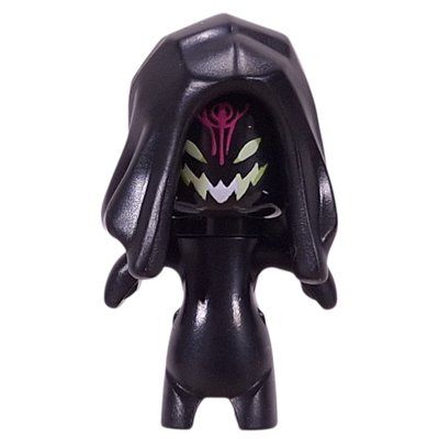 Minifigure Grimspawn, Hood del set 71508