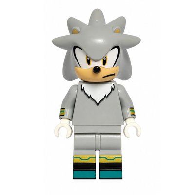 Figurine Silver the Hedgehog du set 77118