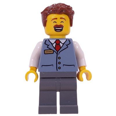 Minifigur Music Shop Owner aus Set 11371