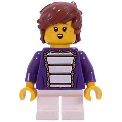 Minifigur Marching Band Kid, Short Hair aus Set 11371
