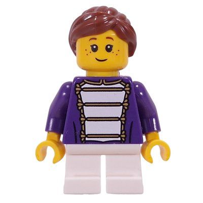 Minifigur Marching Band Kid, Long Hair aus Set 11371