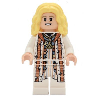 Minifigura Xenophilius Lovegood del set 76467