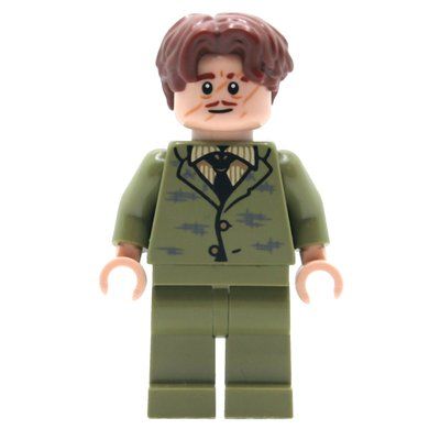 Figurine Professor Remus Lupin, Olive Green du set 76463