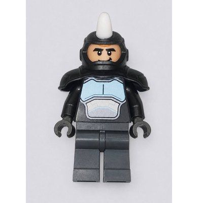 Minifigur Rhino, White Horn, Metallic Blue Chest Plate aus Set 11206