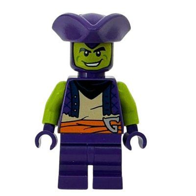 Minifiguur Green Goblin, Medium Legs, Tricorn uit set 11208