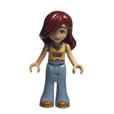 Figurine Paisley - Bright Light Yellow Top, Bright Light Blue Pants du set 42687