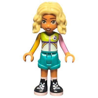 Figurine Nova, Lime Jacket, Dark Turquoise Shorts du set 42678