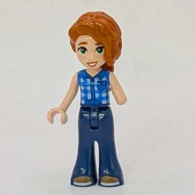 Figurine Autumn, Blue Plaid Shirt, Dark Blue Pants du set 42680