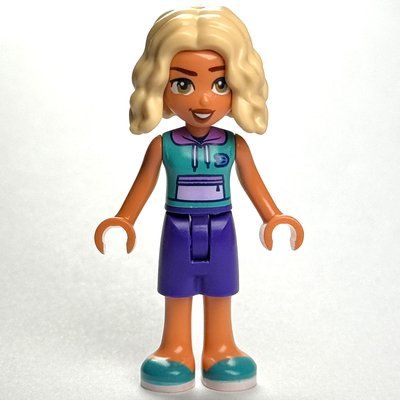 Figurine Nova, Dark Turquoise Top, Dark Purple Pants du set 42687