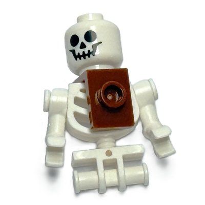 Minifigura Chester Copperpot (Skeleton) del set 21363