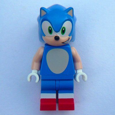 Minifigura Sonic, Open Mouth Smile del set 77117