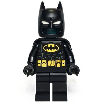 Minifigure Batman Suit, Trans-Light Blue Head del set 30726