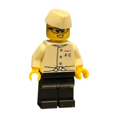 Minifigurka Sushi Chef z zestawu 40906