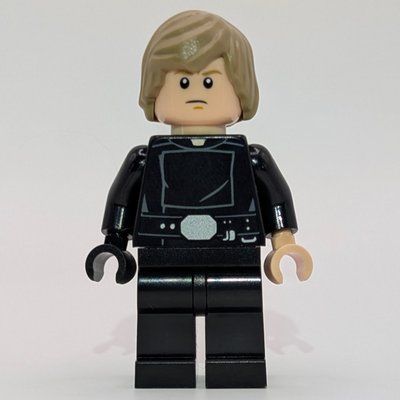 Minifigure Luke Skywalker, Black Robes (SMART Play) from set 75427