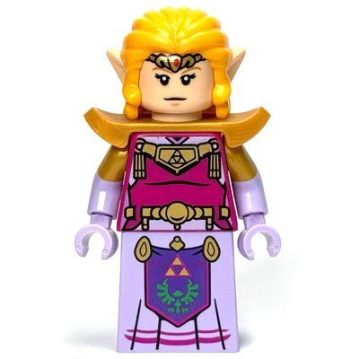 Minifigur Zelda, Dress aus Set 77093