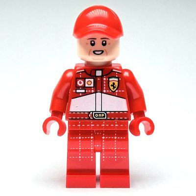 Minifigura Michael Schumacher del set 11375