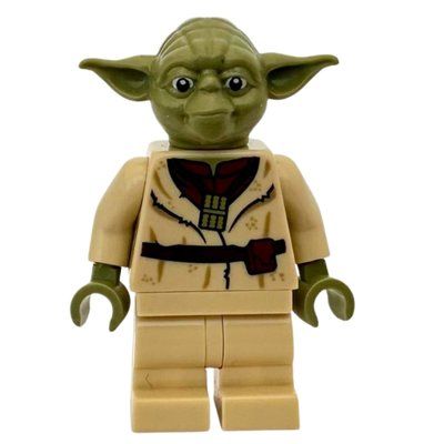 Minifigur Yoda, Olive Green Head (SMART Play) aus Set 75422