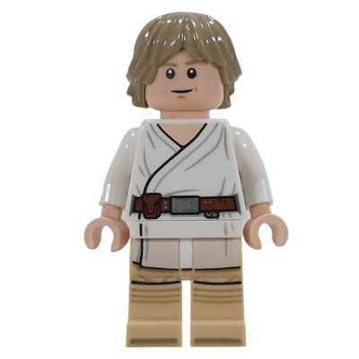 Figurine Luke Skywalker, White Robe (SMART Play) du set 75426