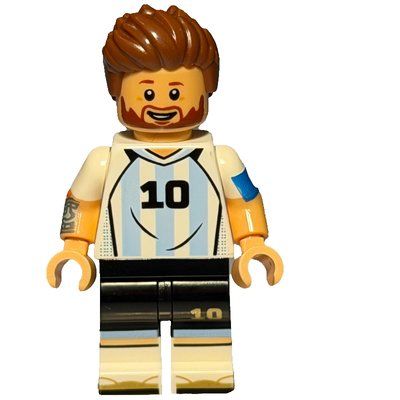 Minifigure Lionel Messi del set 43011
