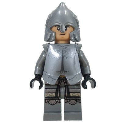 Minifiguur Soldier of Gondor, Smirk uit set 11377