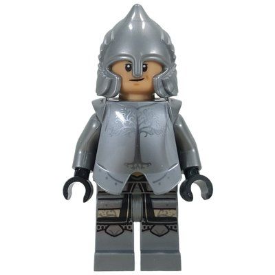 Minifiguur Soldier of Gondor, Raised Eyebrow uit set 11377