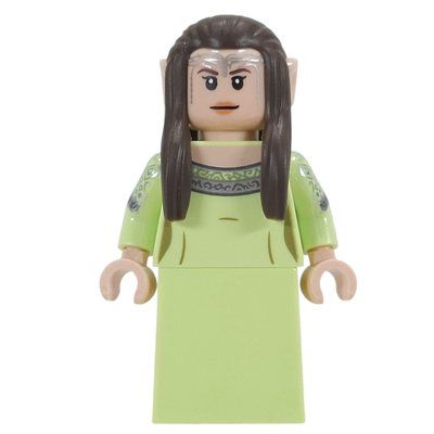 Minifiguur Arwen, Yellowish Green Dress uit set 11377