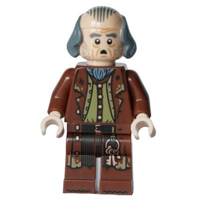 Figurine Argus Filch, Bald Top, Reddish Brown Jacket du set 76473