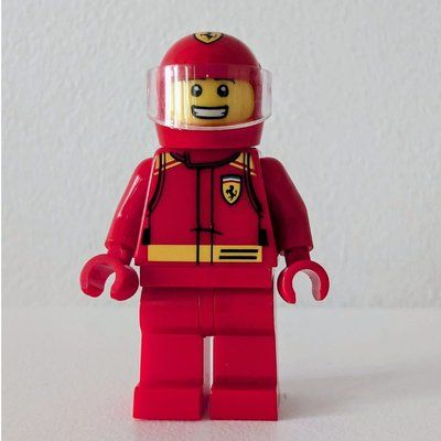 Figurine Race Driver, Ferrari, Helmet du set 77261