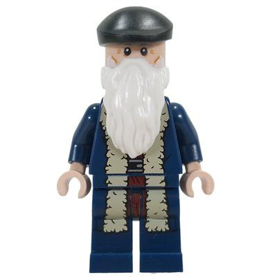 Figurine Leonardo da Vinci, Black Cap, Neck Bracket du set 40902