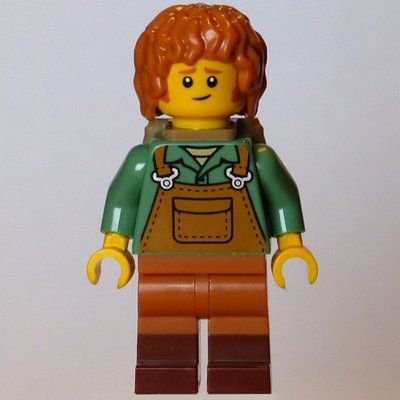 Minifiguur Gardener uit set 910062