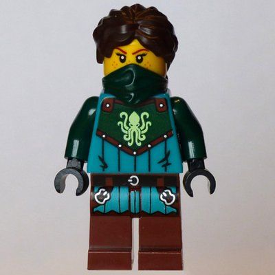 Minifiguur Kraken Warrior uit set 910062