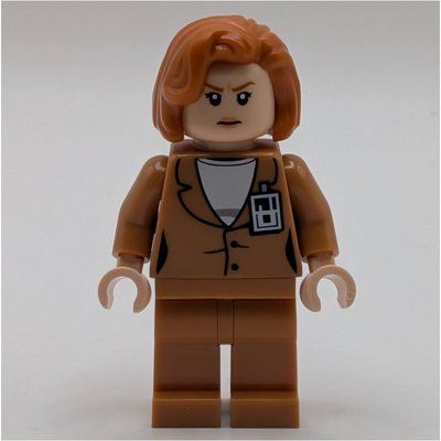 Minifigura Dana Scully del set 21369