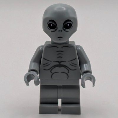 Minifigura Alien (Little Gray Alien) del set 21369